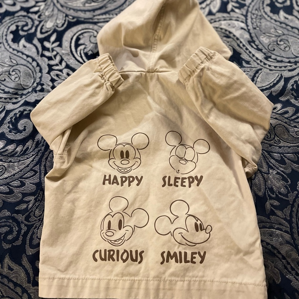 Gently Worn Zara Mickey Expression Jacket